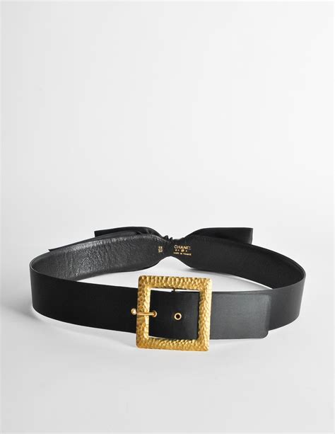 chanel bow belt|chanel belts.